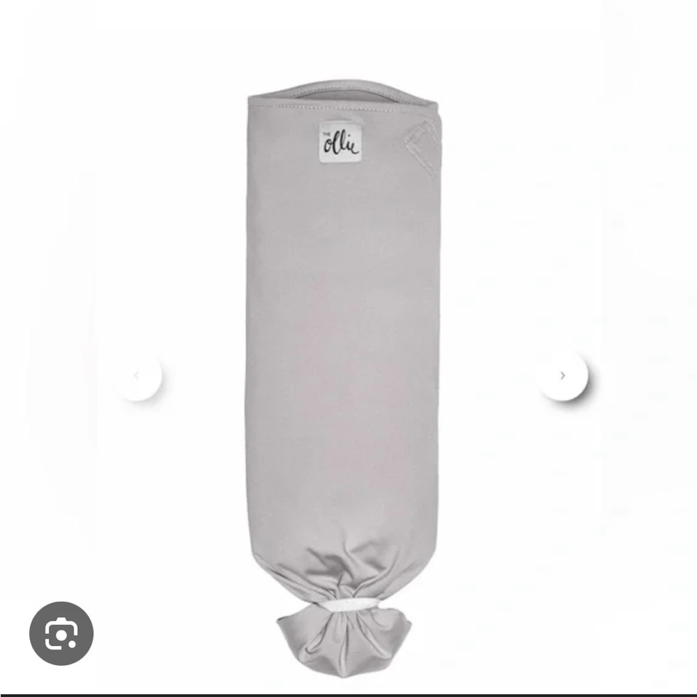 Ollie World Swaddle in gray!